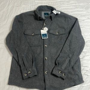 Bruno Milano Mens Button Down Shirt Medium Long Sleeve Super Soft Gray - NWT